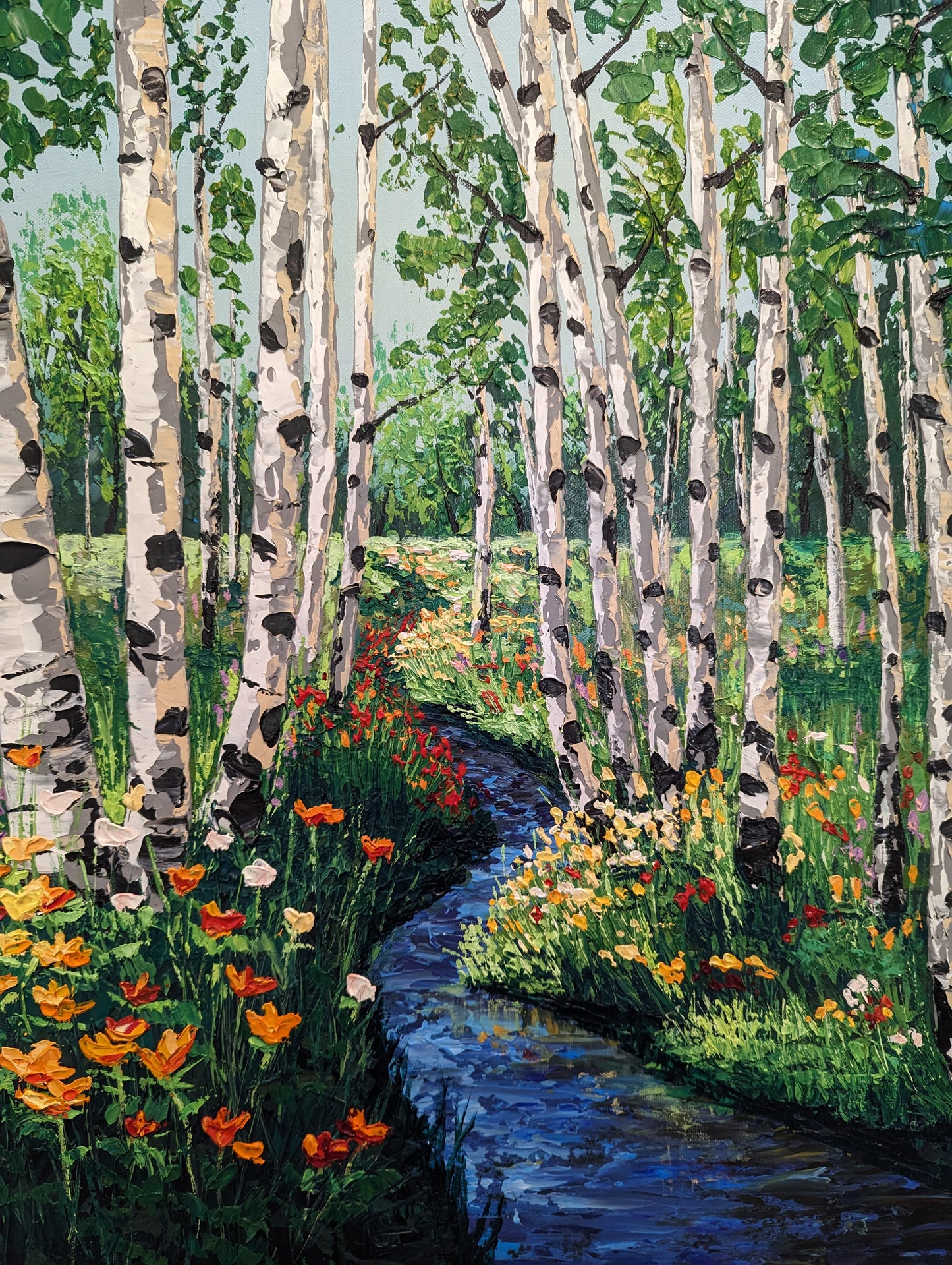 Spring Bounty- Original Paining "24 x 24"