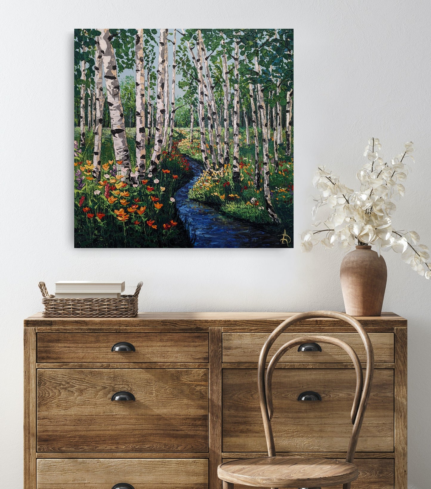 Spring Bounty- Original Paining "24 x 24"