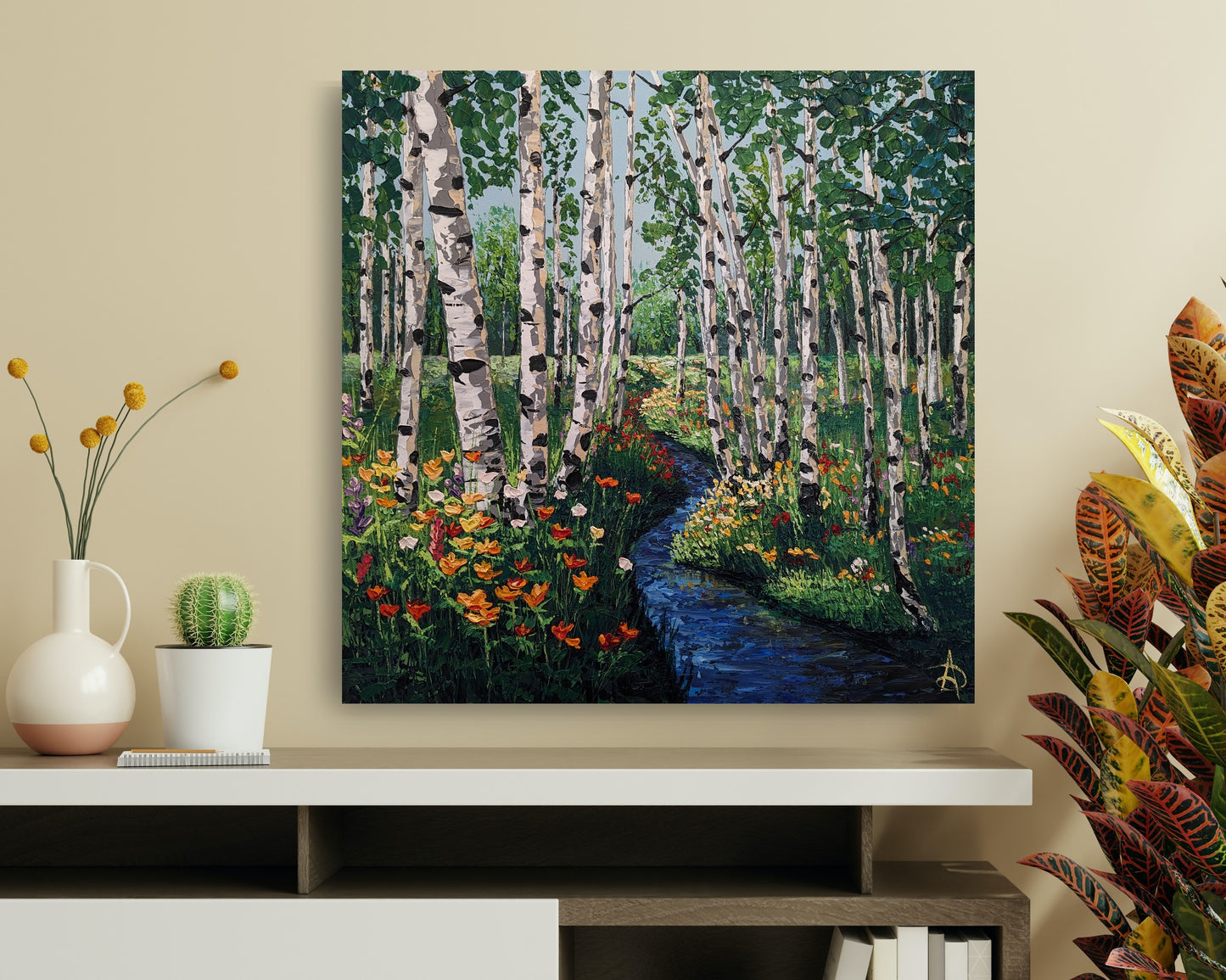 Spring Bounty- Original Paining "24 x 24"