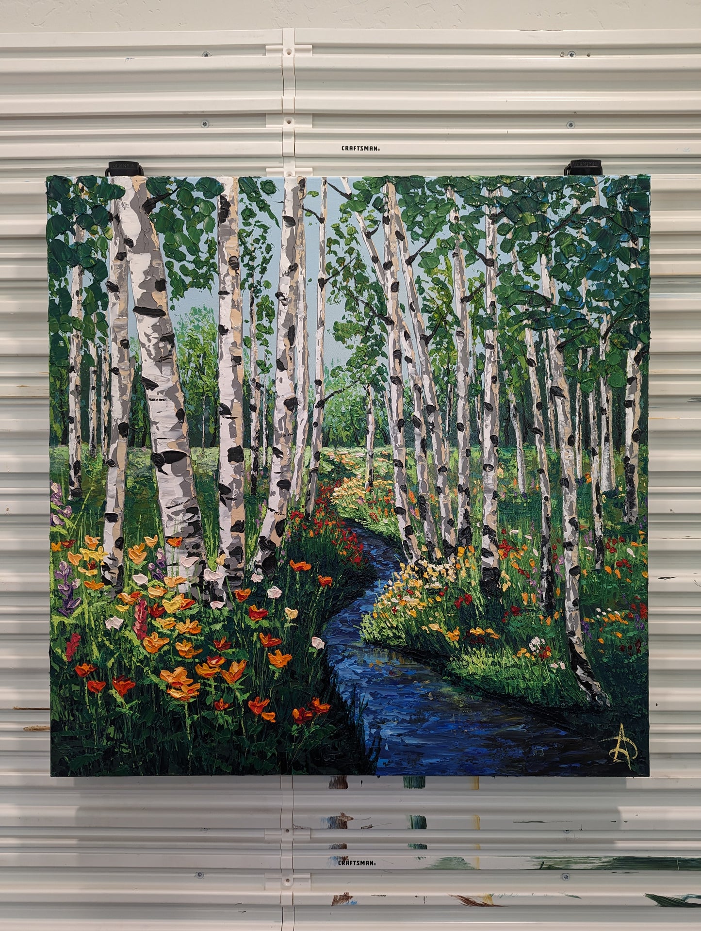 Spring Bounty- Original Paining "24 x 24"