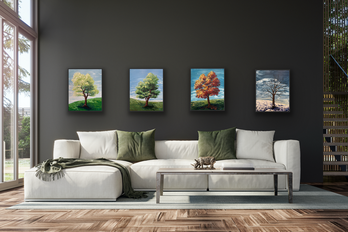 Journey Series- Original painting 16"x20"