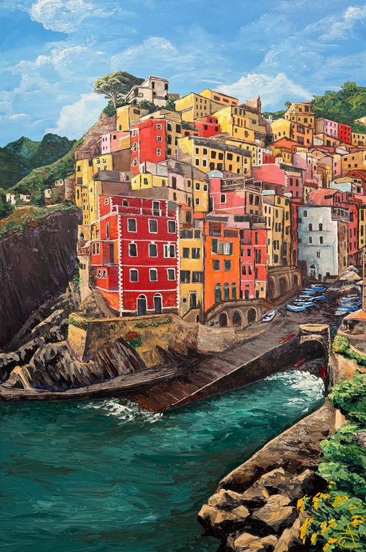 Colors of Italy- 24"x 36"