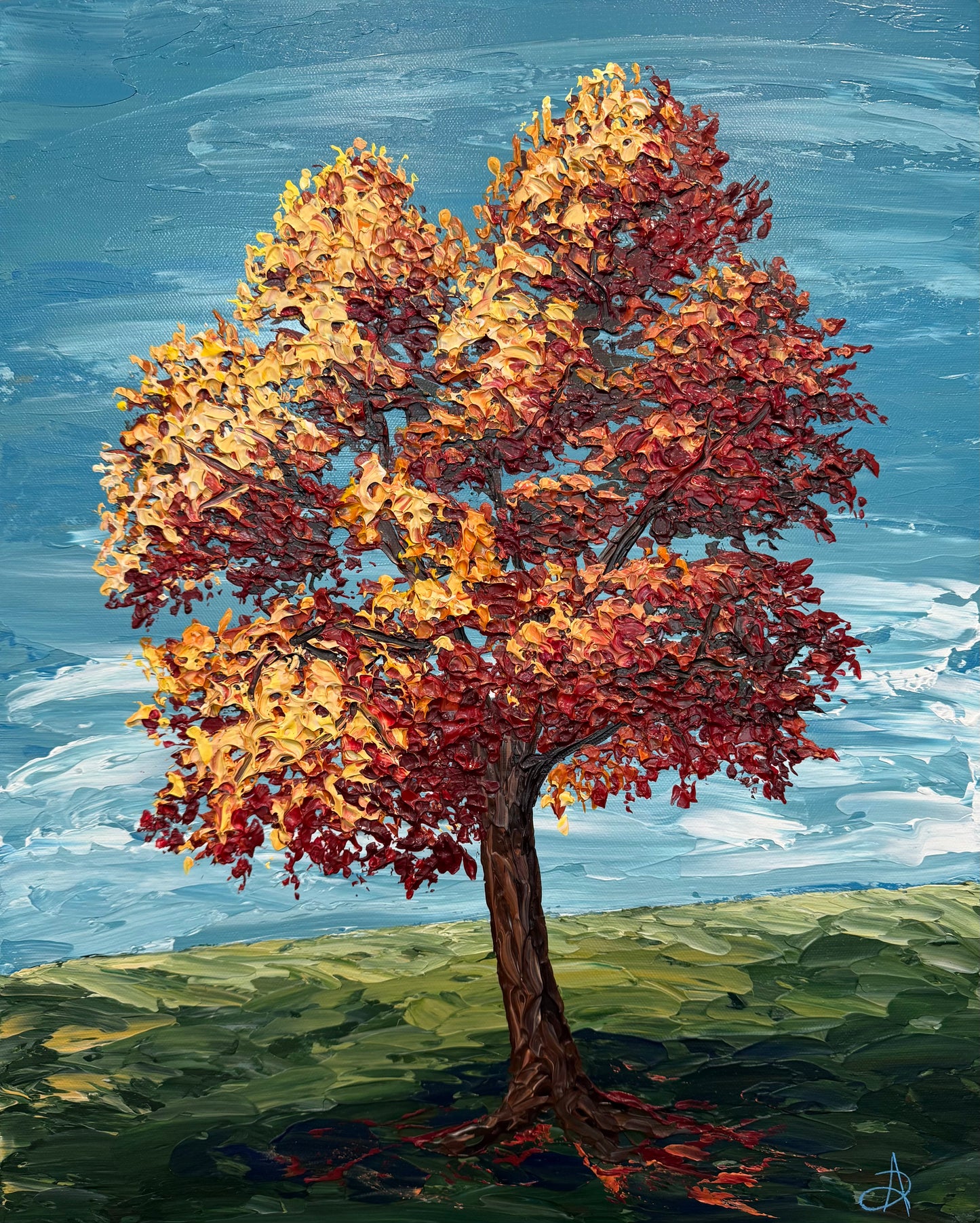 Journey Series- Original painting 16"x20"