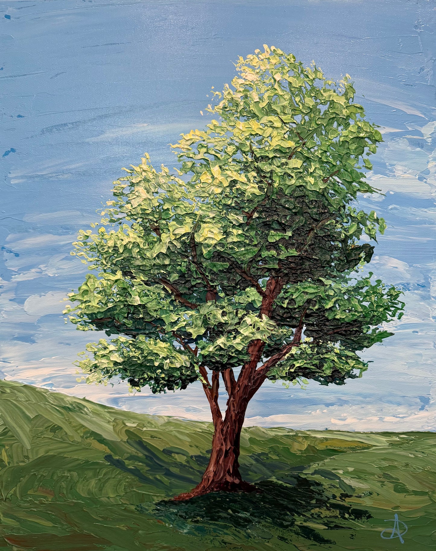 Journey Series- Original painting 16"x20"