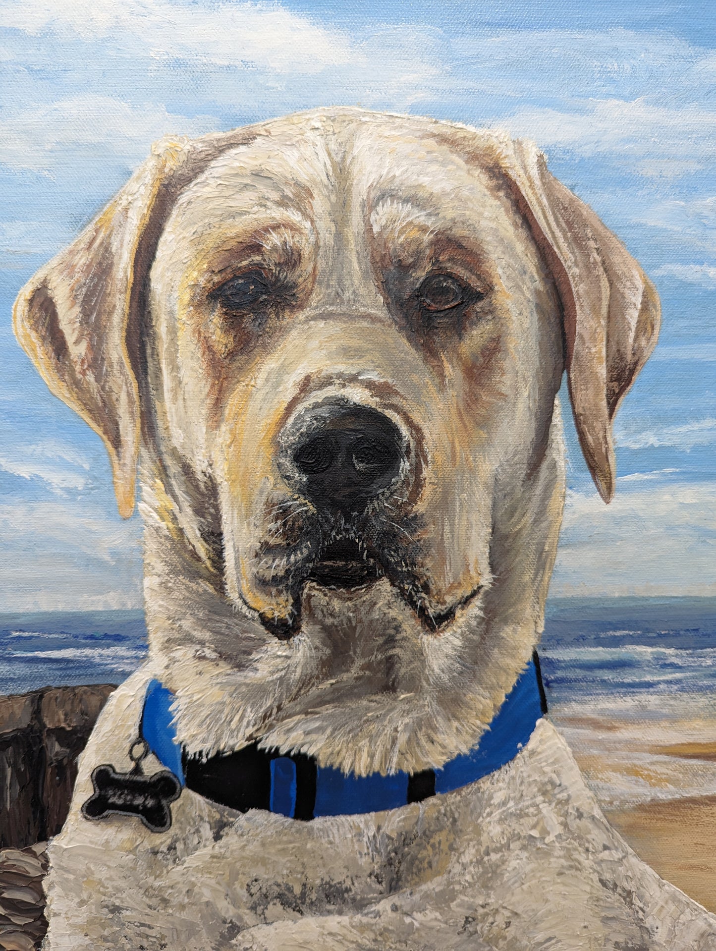 Duke- Original painting 24x18