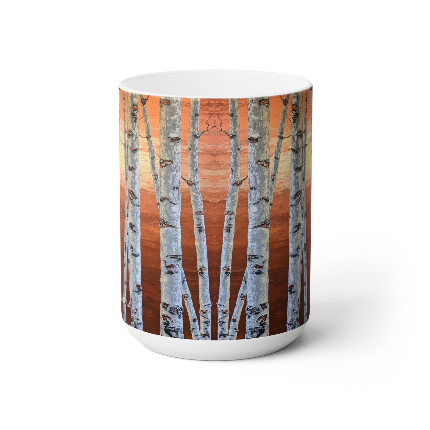 Ceramic Mug 15oz- Copper Sunset