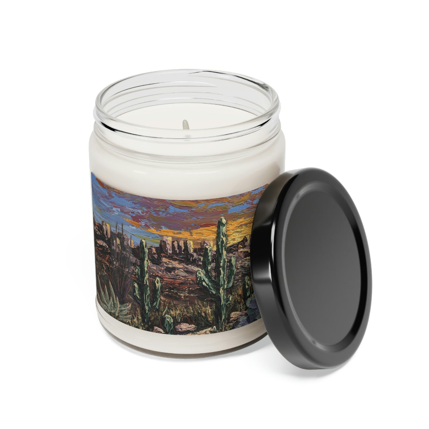 Scented Soy Candle, 9oz-Saguaro Sunset