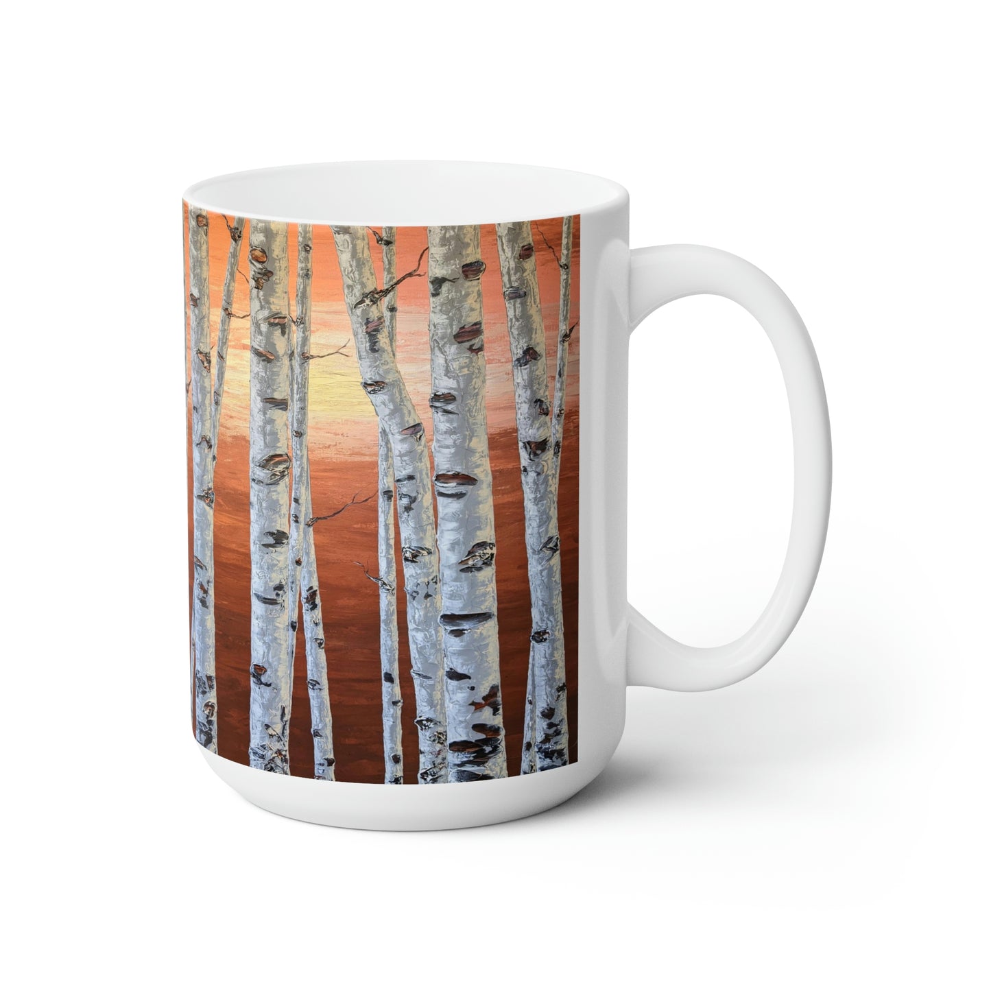 Ceramic Mug 15oz- Copper Sunset