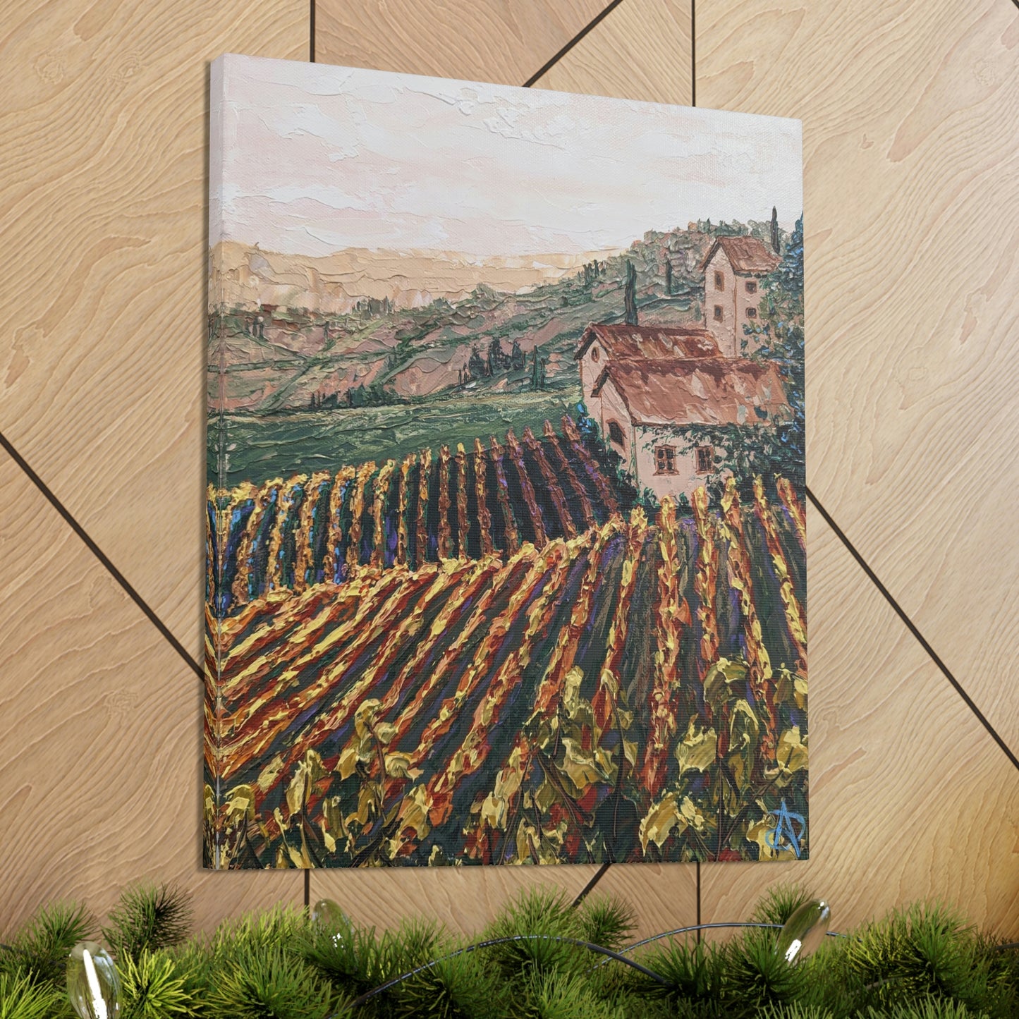 Canvas Prints- Gallery Wrap Giclee- "Harvest's Hue"