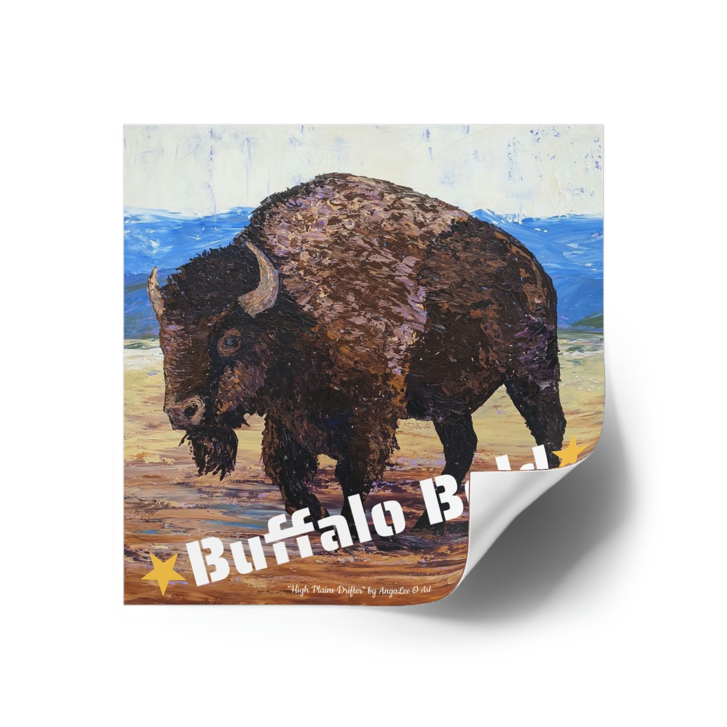 Indoor\Outdoor Vinyl Sticker- High Plains Drifter