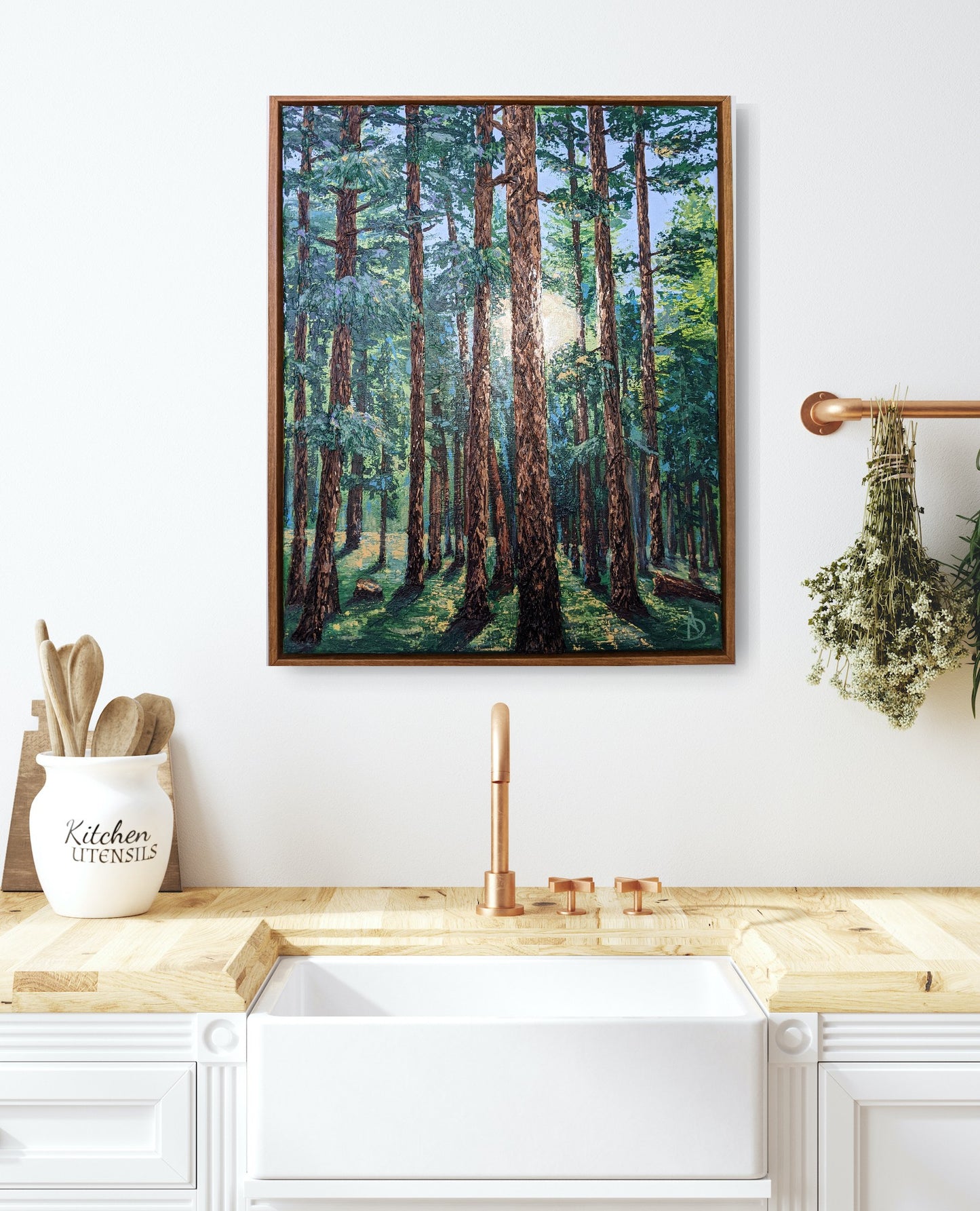 Forest Deep- Original Painting 16 x20