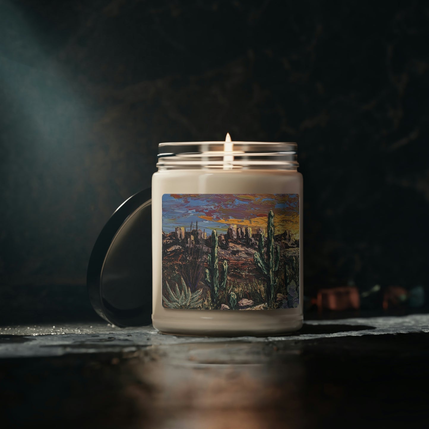Scented Soy Candle, 9oz-Saguaro Sunset
