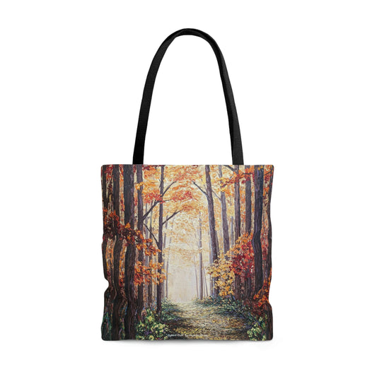AOP Tote Bag-Lighted Path