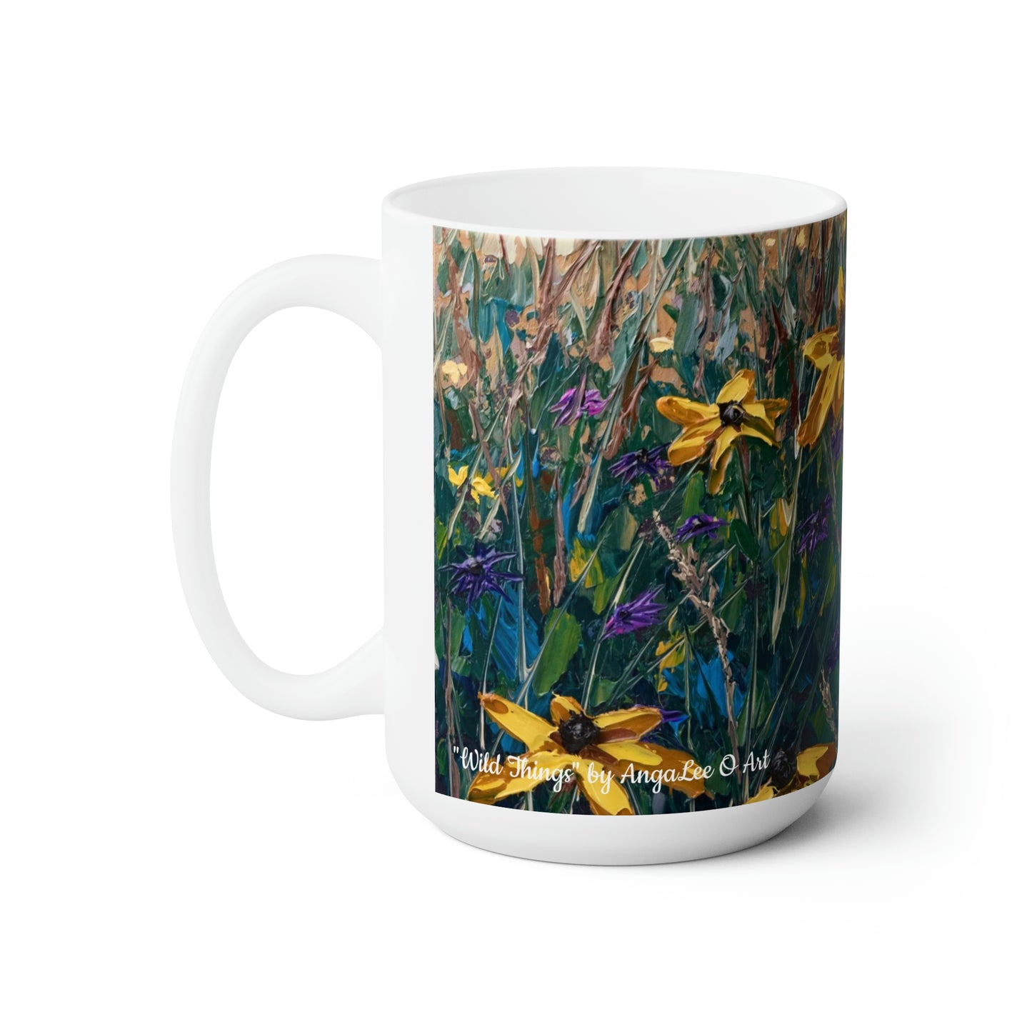 Ceramic Mug 15oz- "Wild Things"