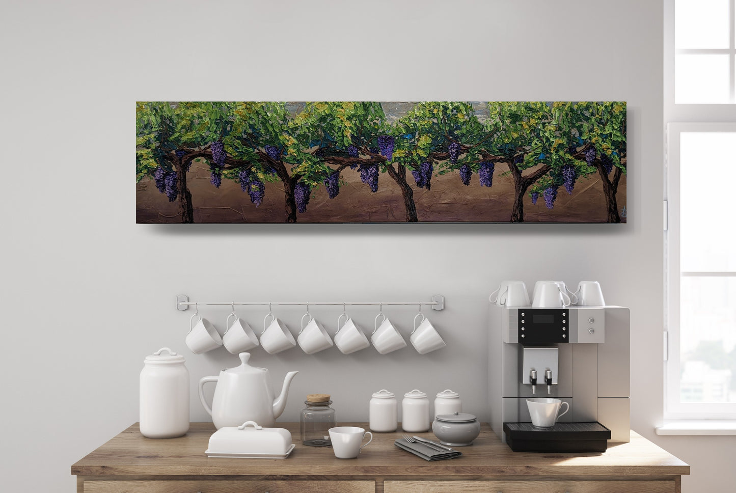 Fruit of the Vine- Original Painting 12" x 48"