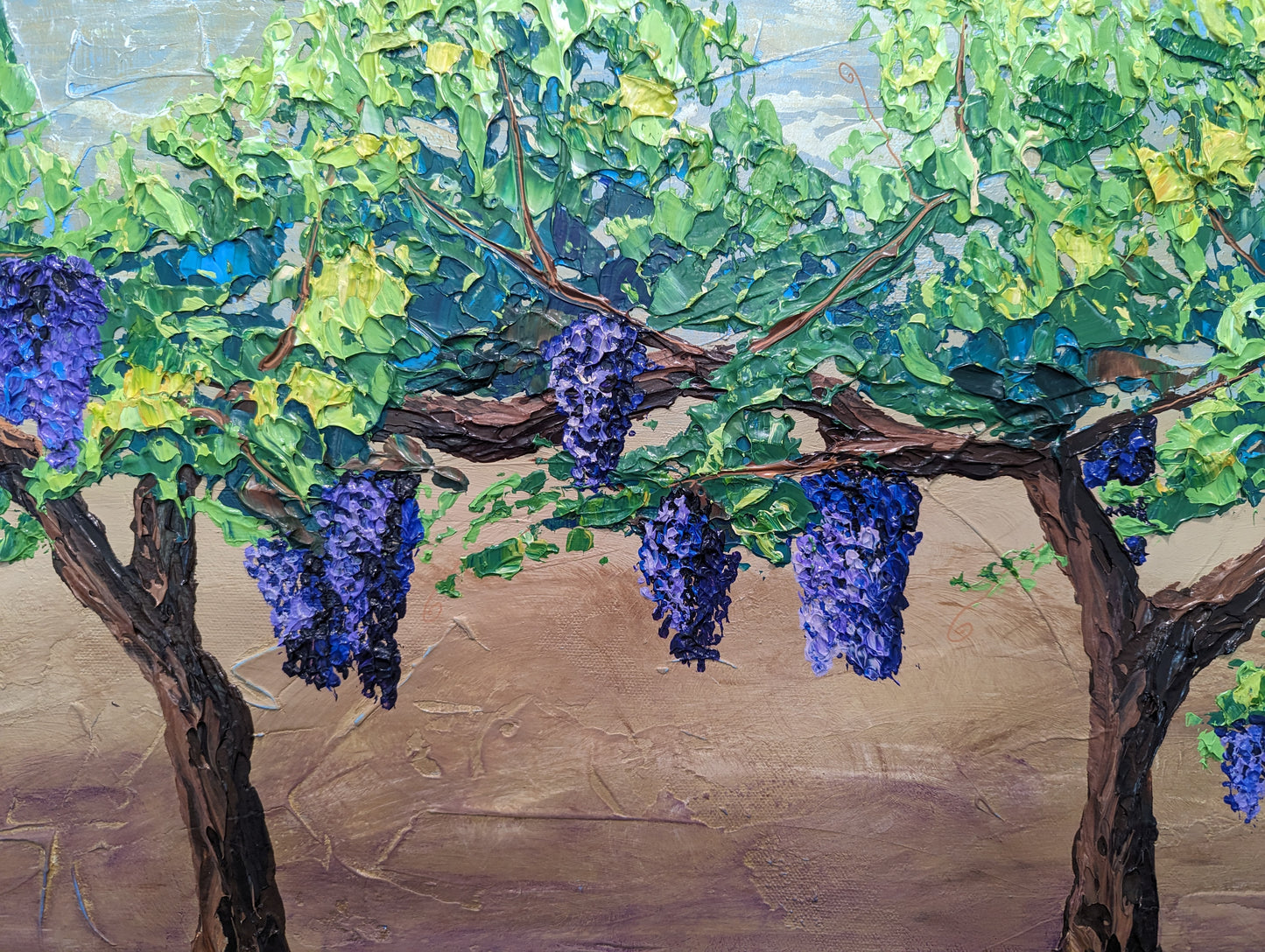 Fruit of the Vine- Original Painting 12" x 48"