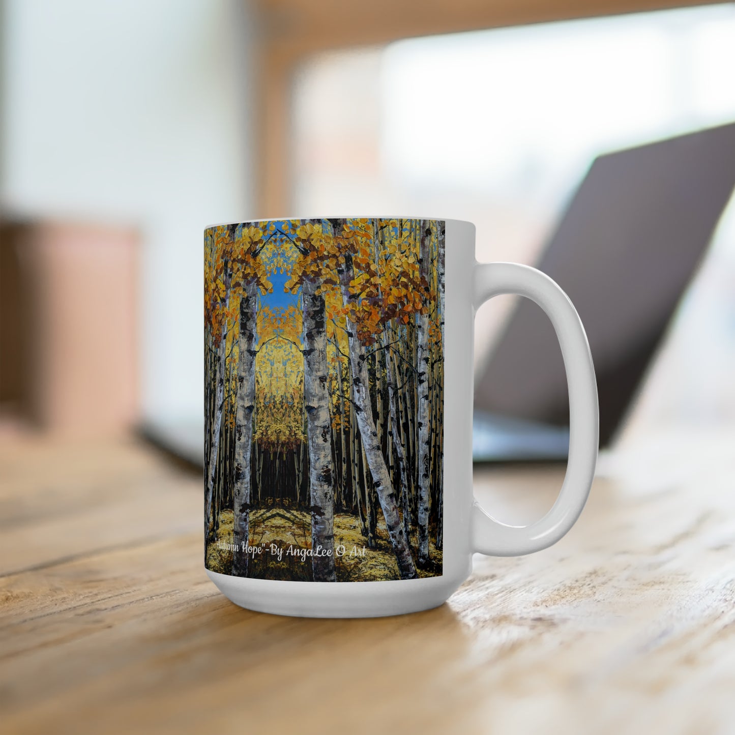 Ceramic Mug 15oz- Autumn Hope