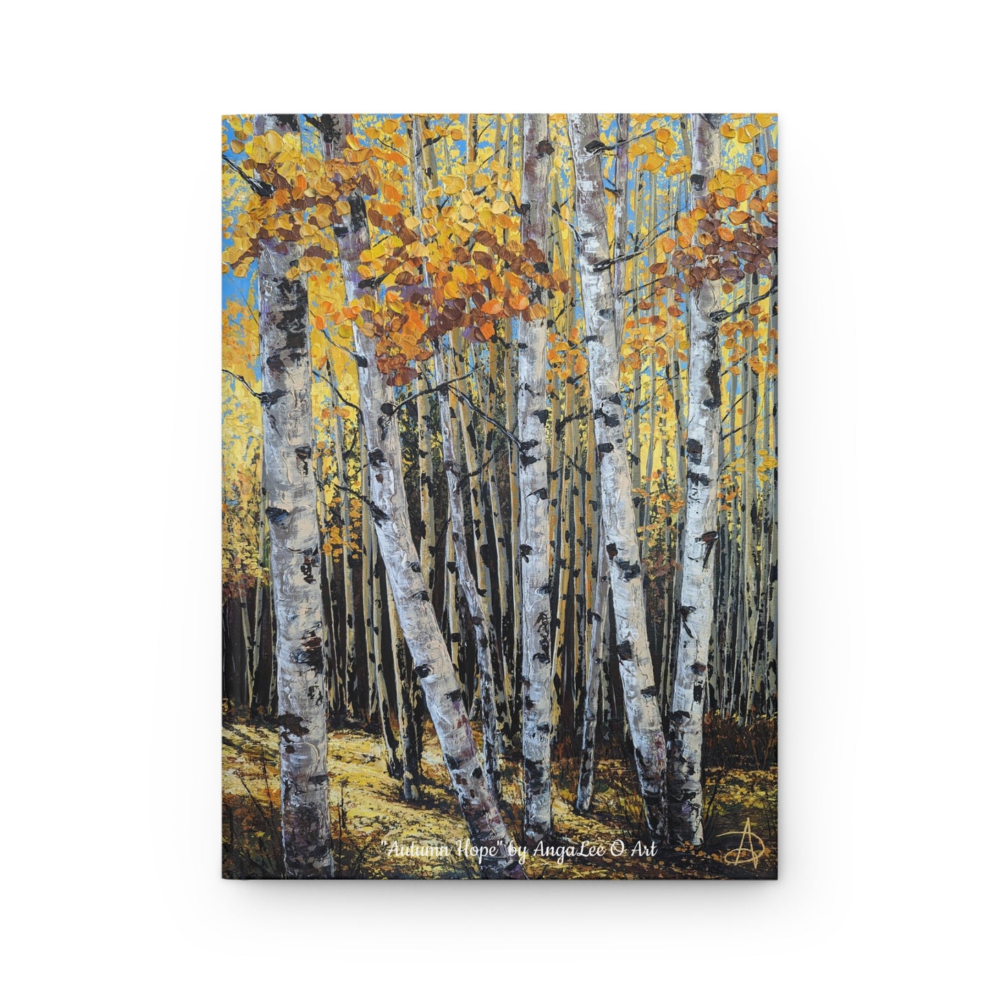 Hardcover Journal Matte-Autumn Hope