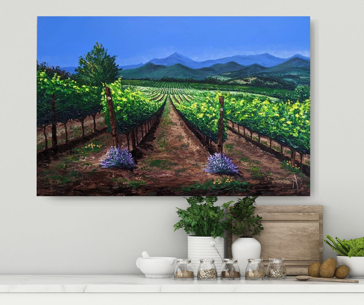 Summer Vines- Original Art 24x36