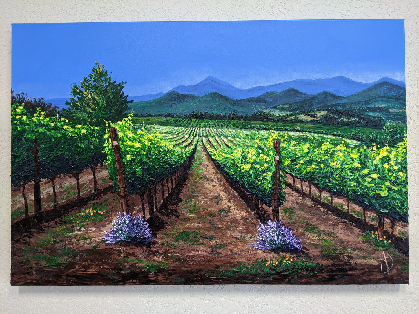 Summer Vines- Original Art 24x36