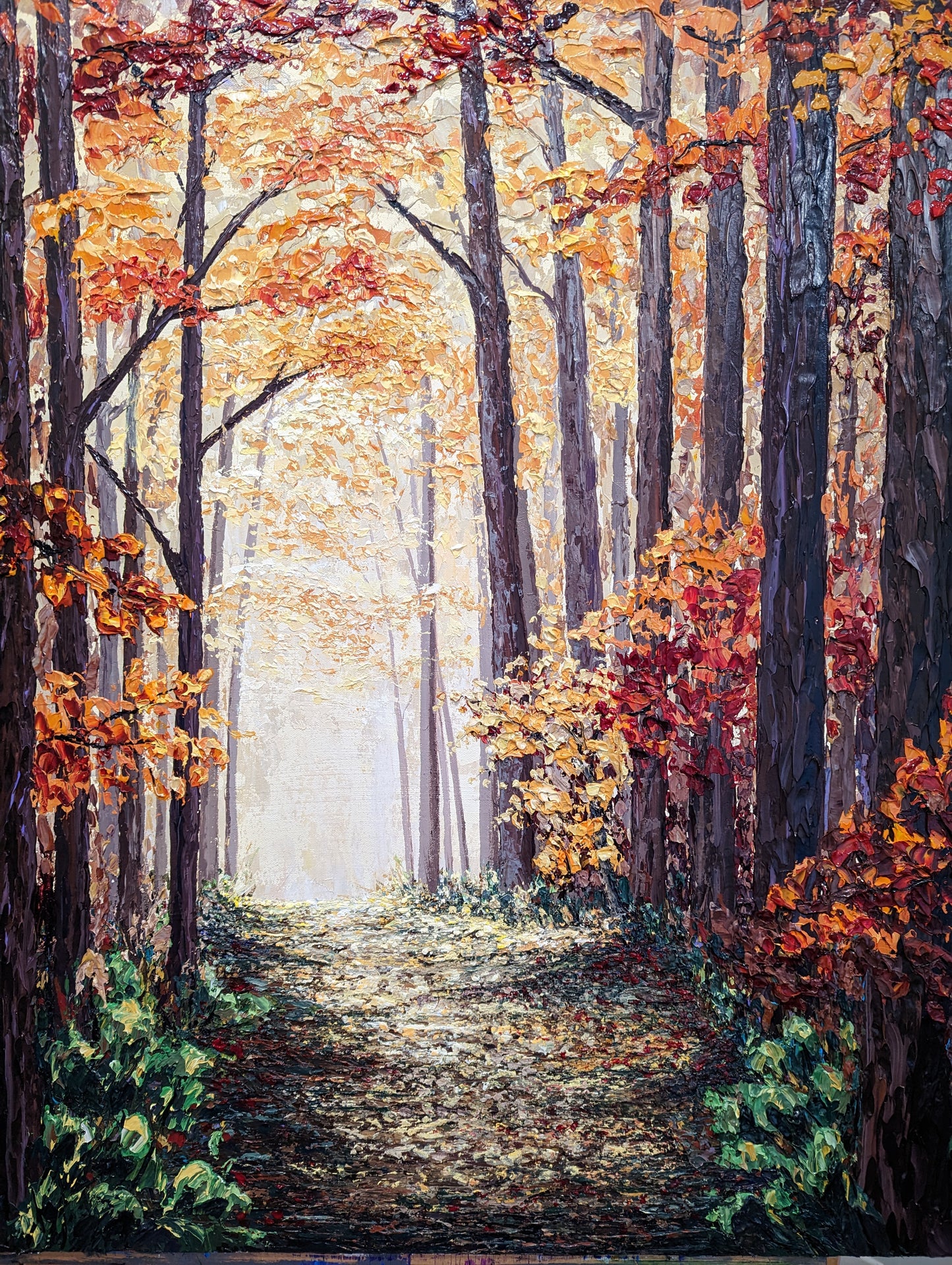 Lighted Path- Original 30x40