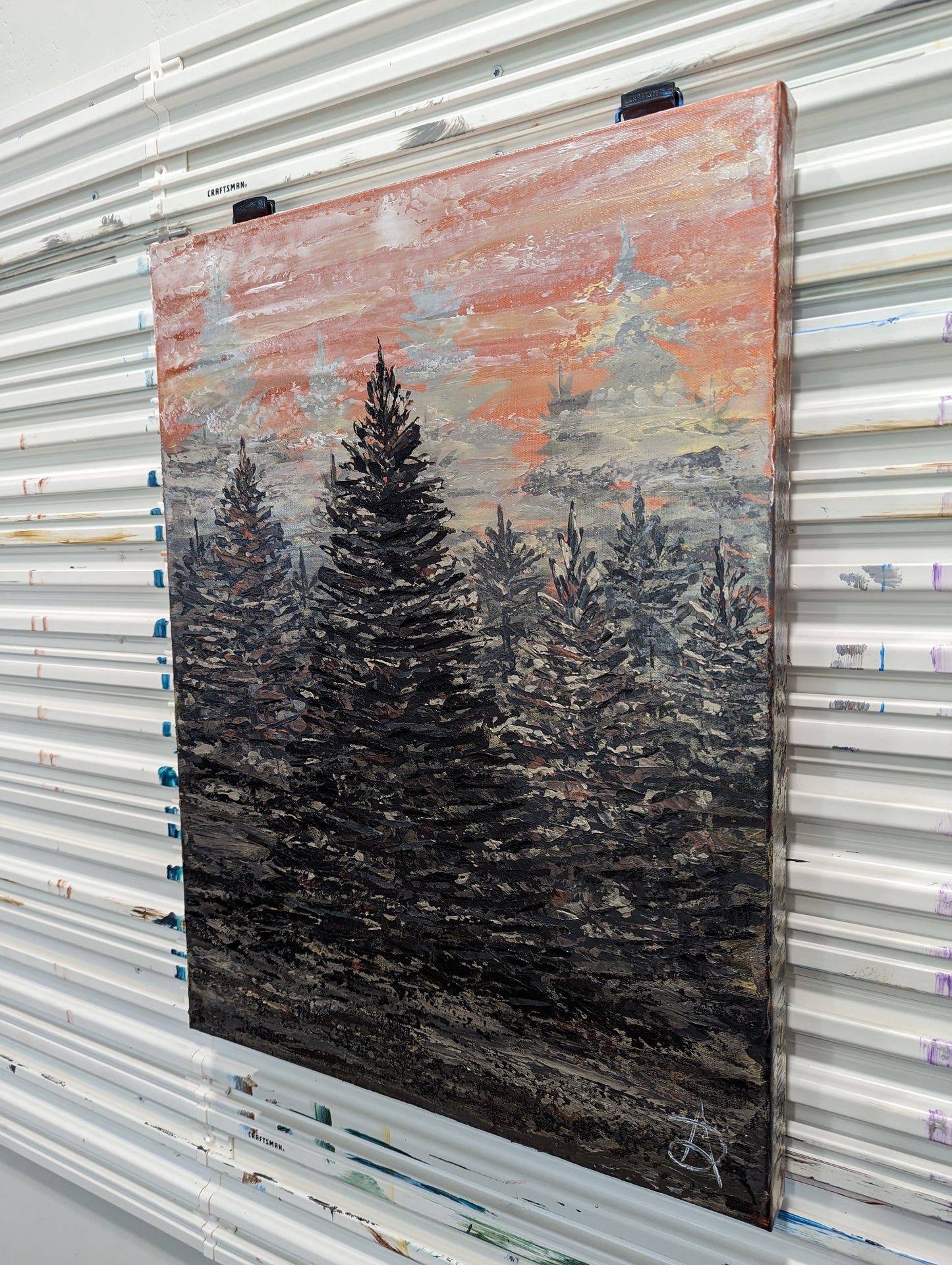 Mystic Pines- Original Painting 24 x 18