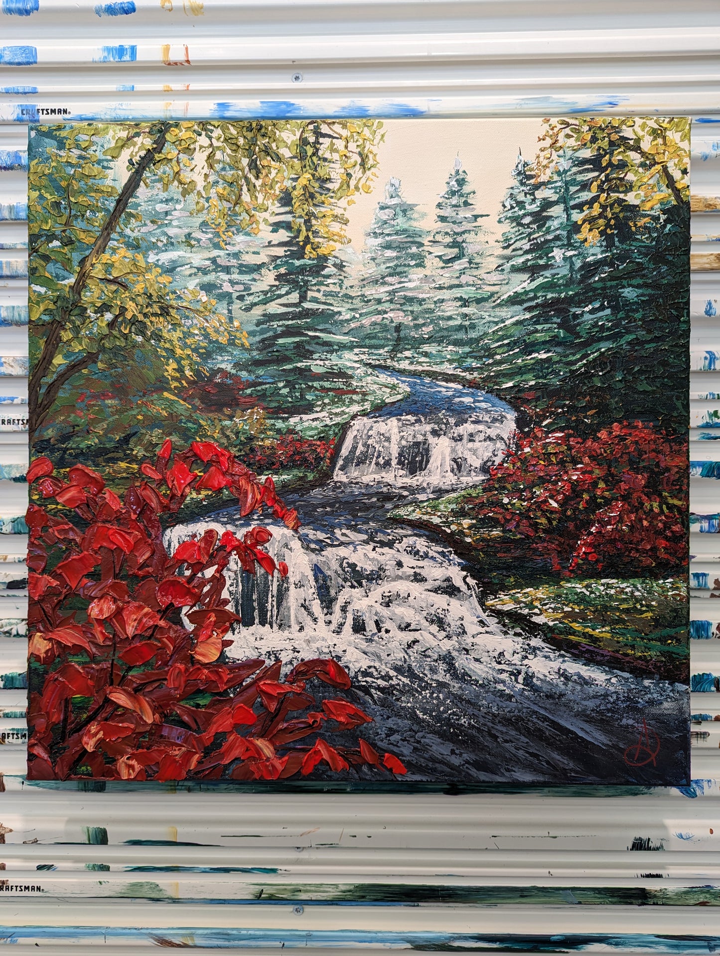 Fall Frosting-Original painting 20x20