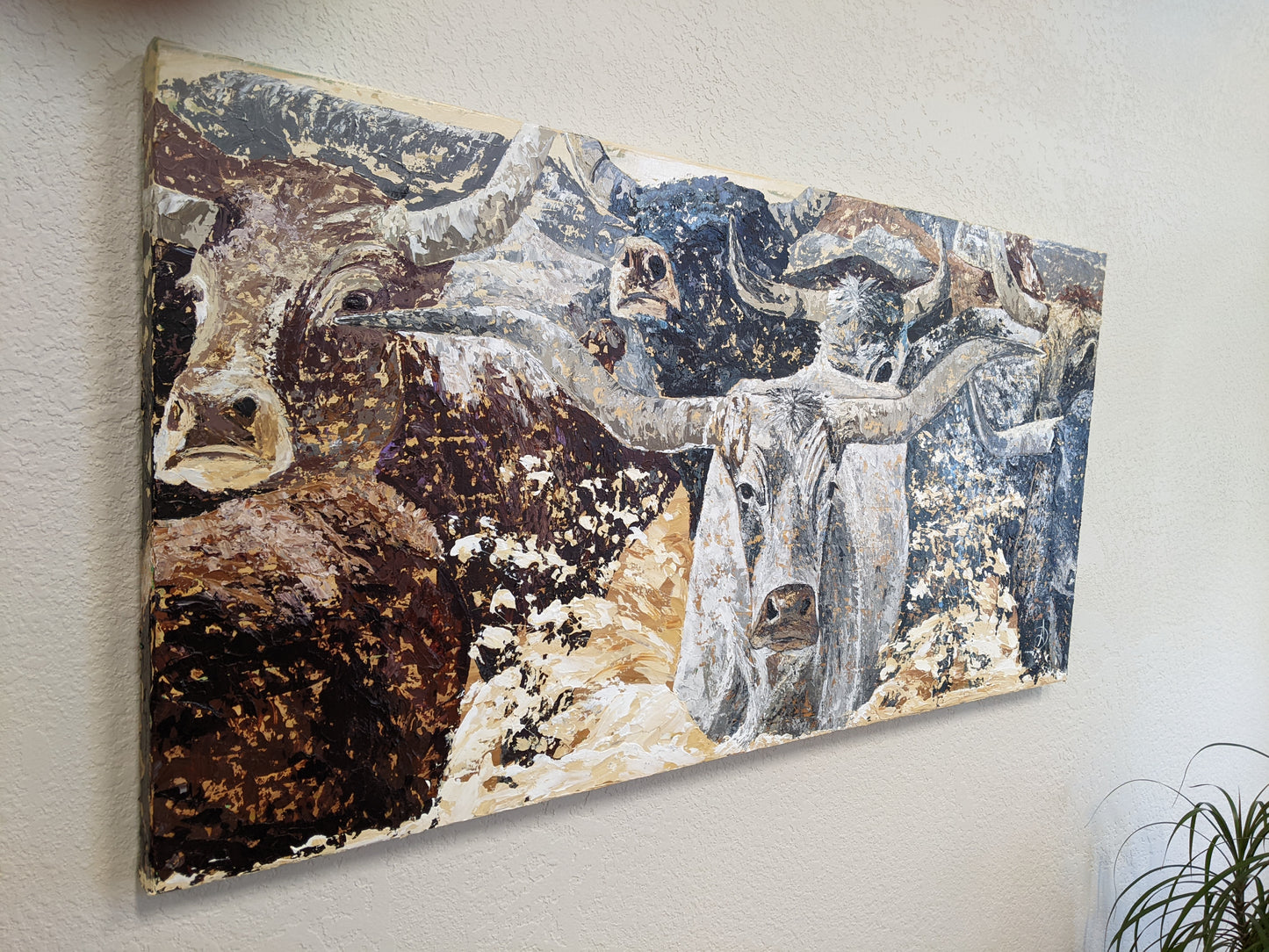 Forced Crossing - Original painting 24x48