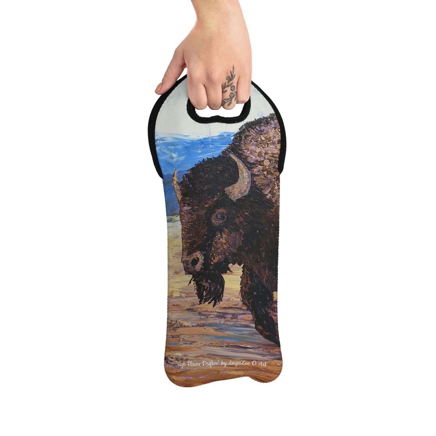 Wine Tote Bag- High Plains Drifter