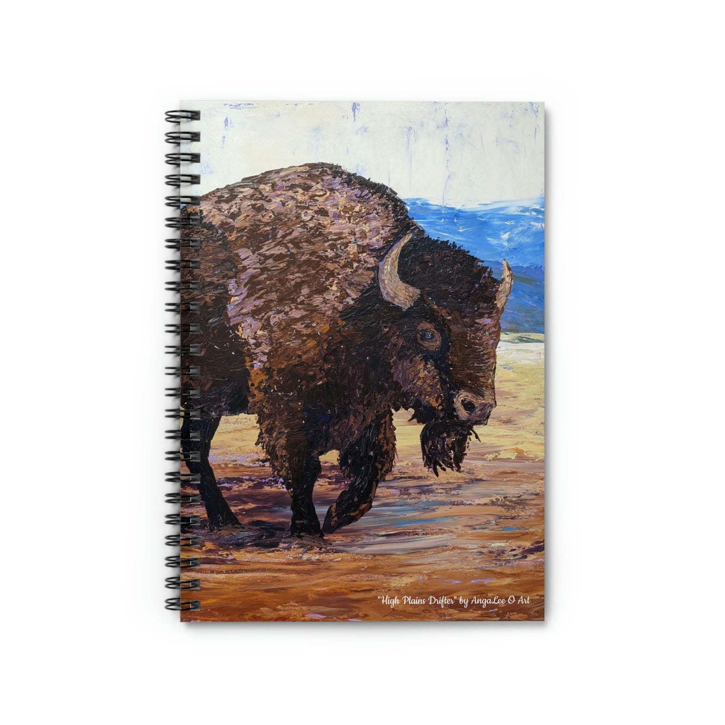 Spiral Notebook - Ruled Line "High Plains Drifter"