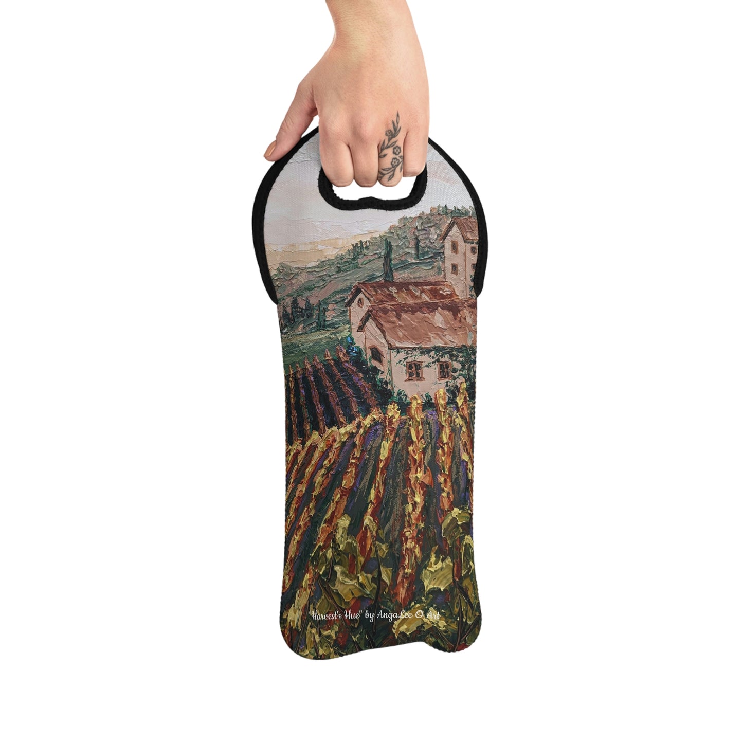 Wine Tote Bag- Harvest's Hue