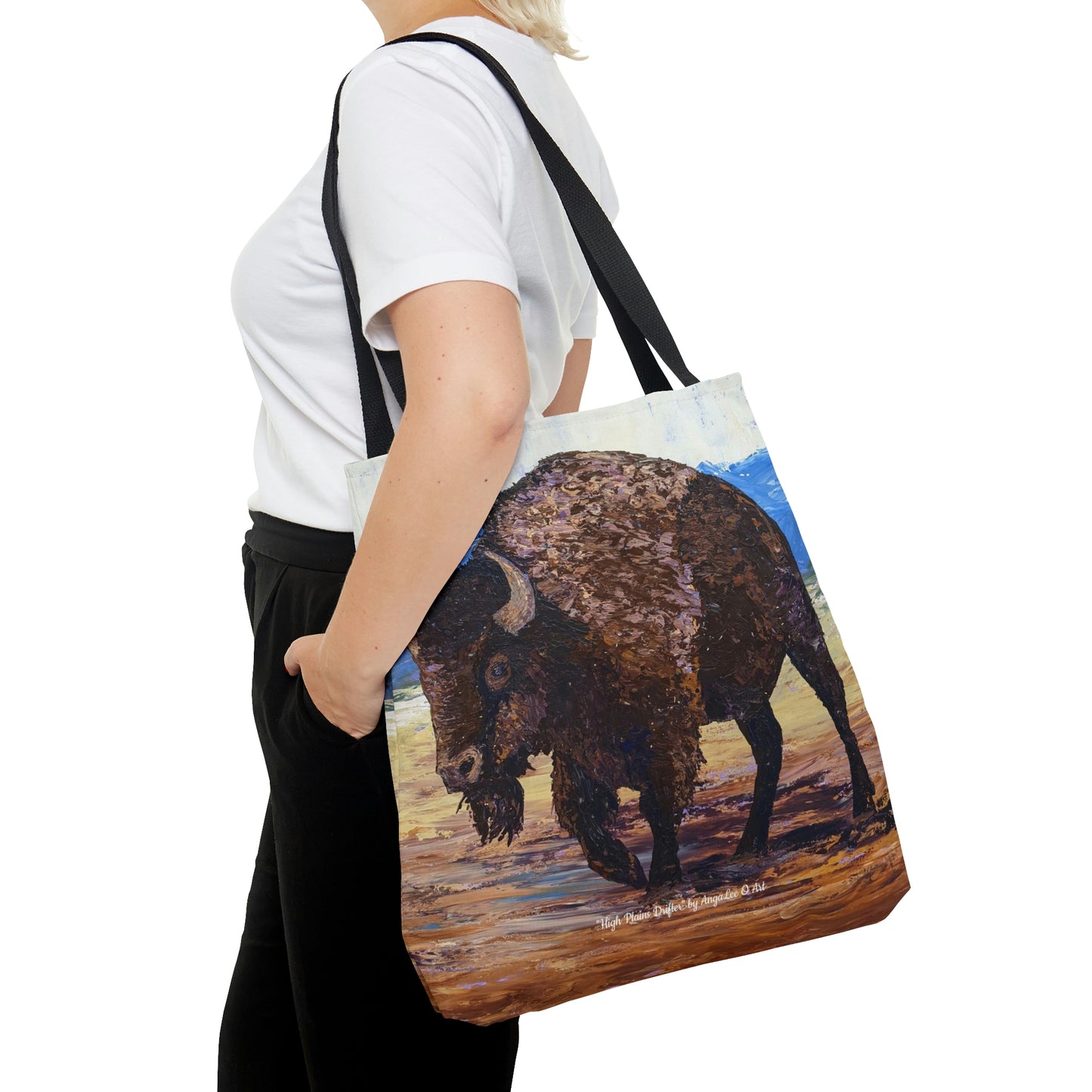 AOP Tote Bag- High Plains Drifter