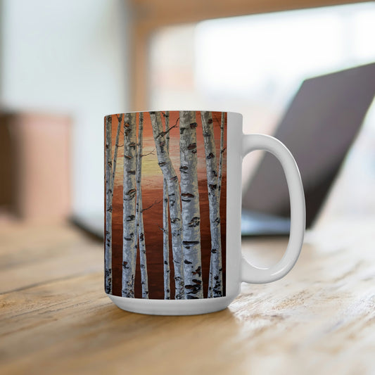 Ceramic Mug 15oz- Copper Sunset