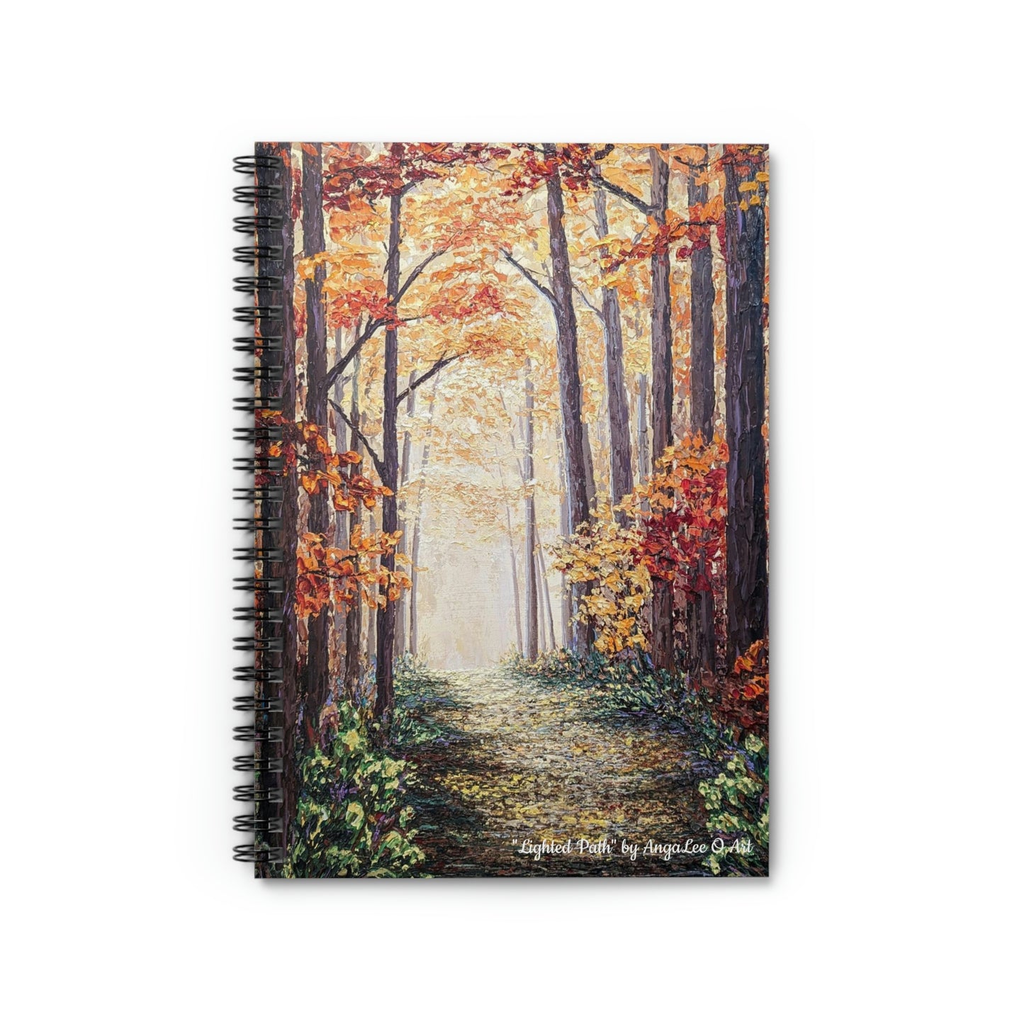 Spiral Notebook - Ruled Line "Lighted Path"