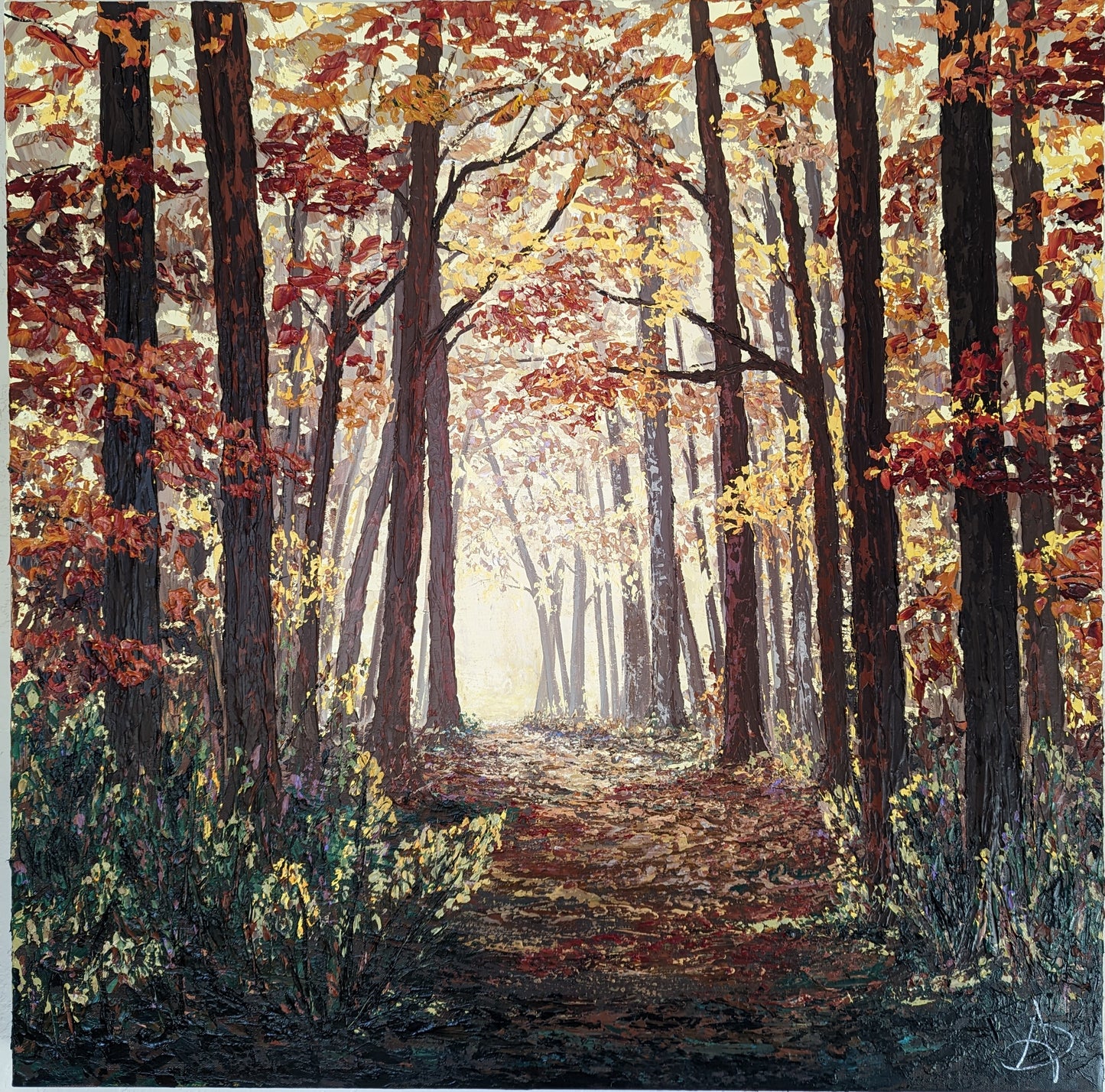 Delightfall-Original painting 30x30