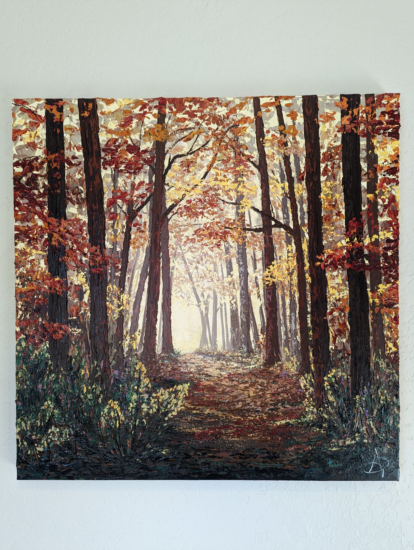 Delightfall-Original painting 30x30