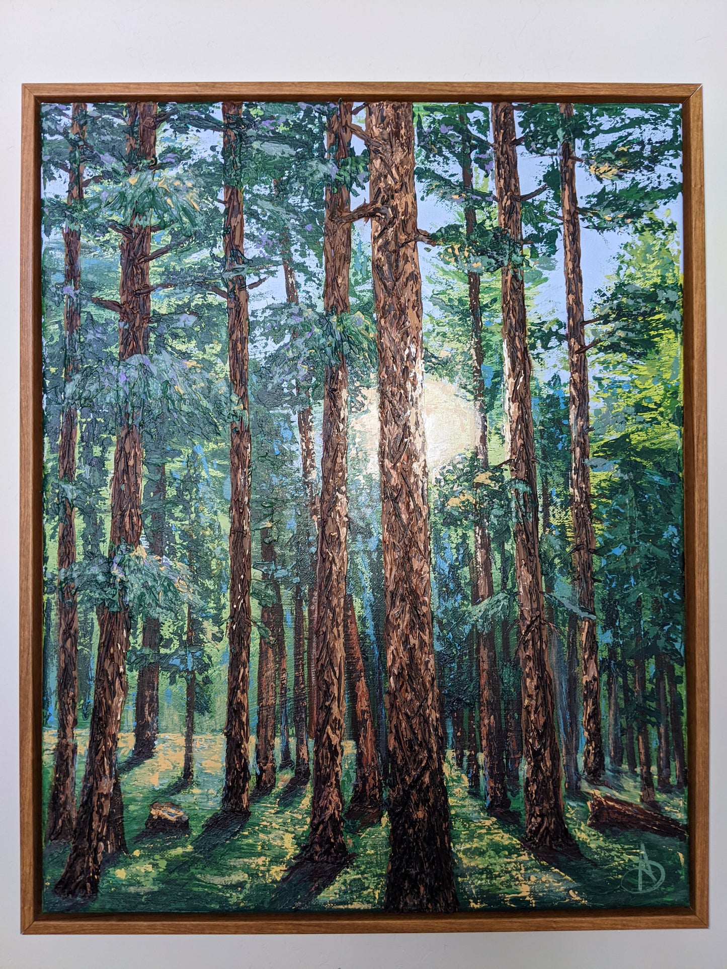 Forest Deep- Original Painting 16 x20