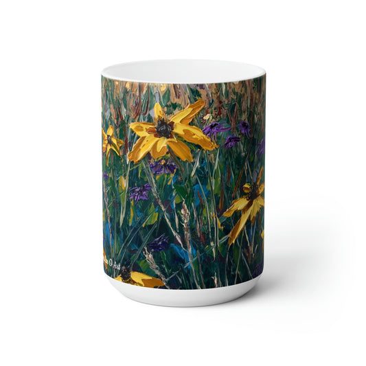 Ceramic Mug 15oz- "Wild Things"