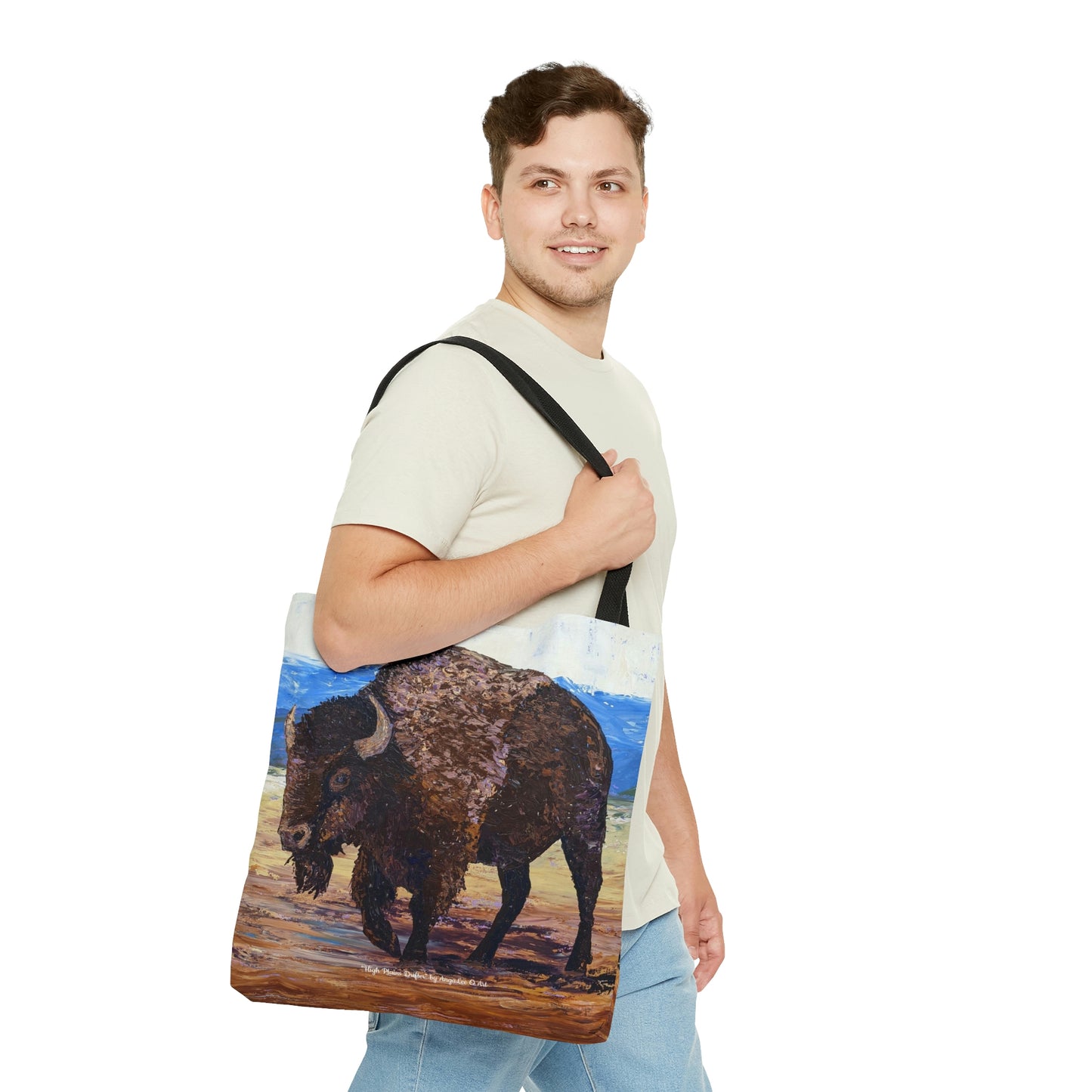 AOP Tote Bag- High Plains Drifter