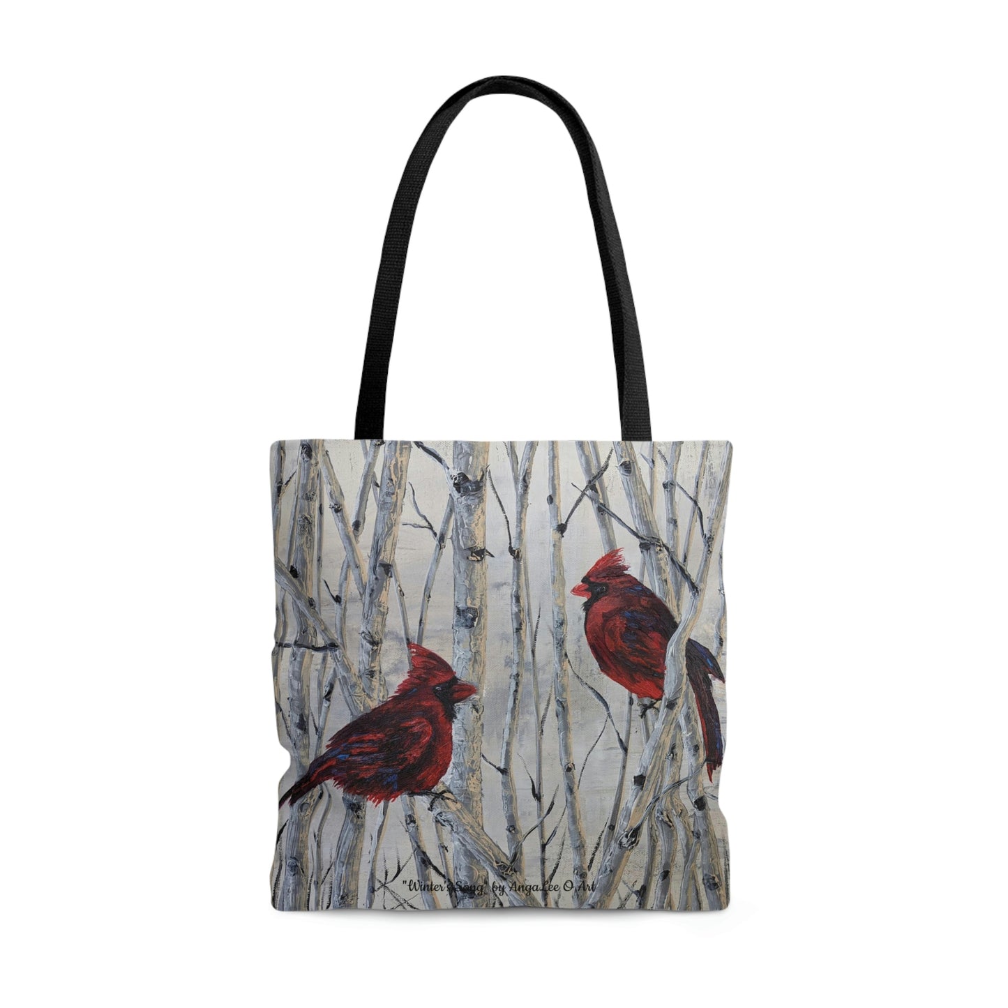 AOP Tote Bag- Winter's Song