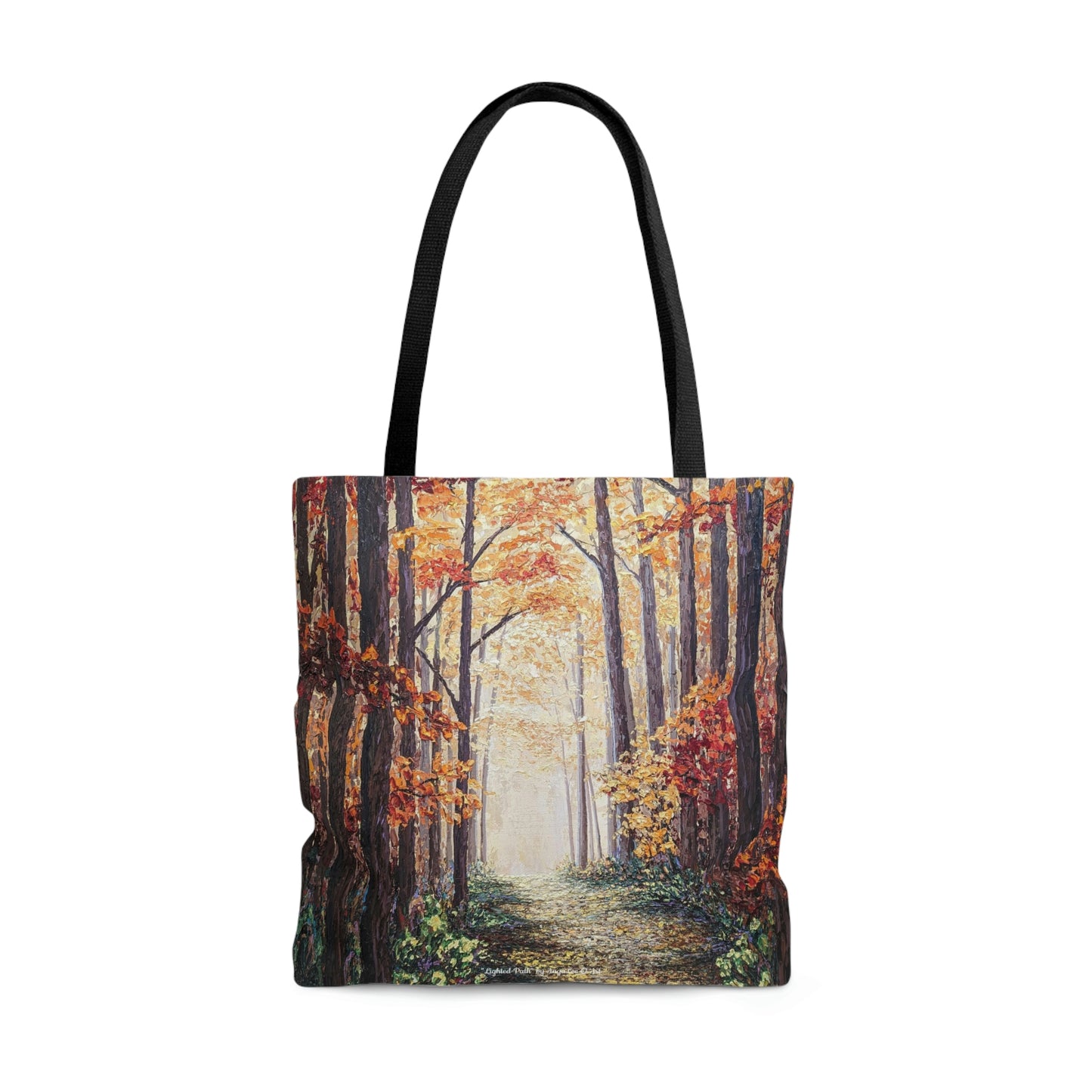 AOP Tote Bag-Lighted Path