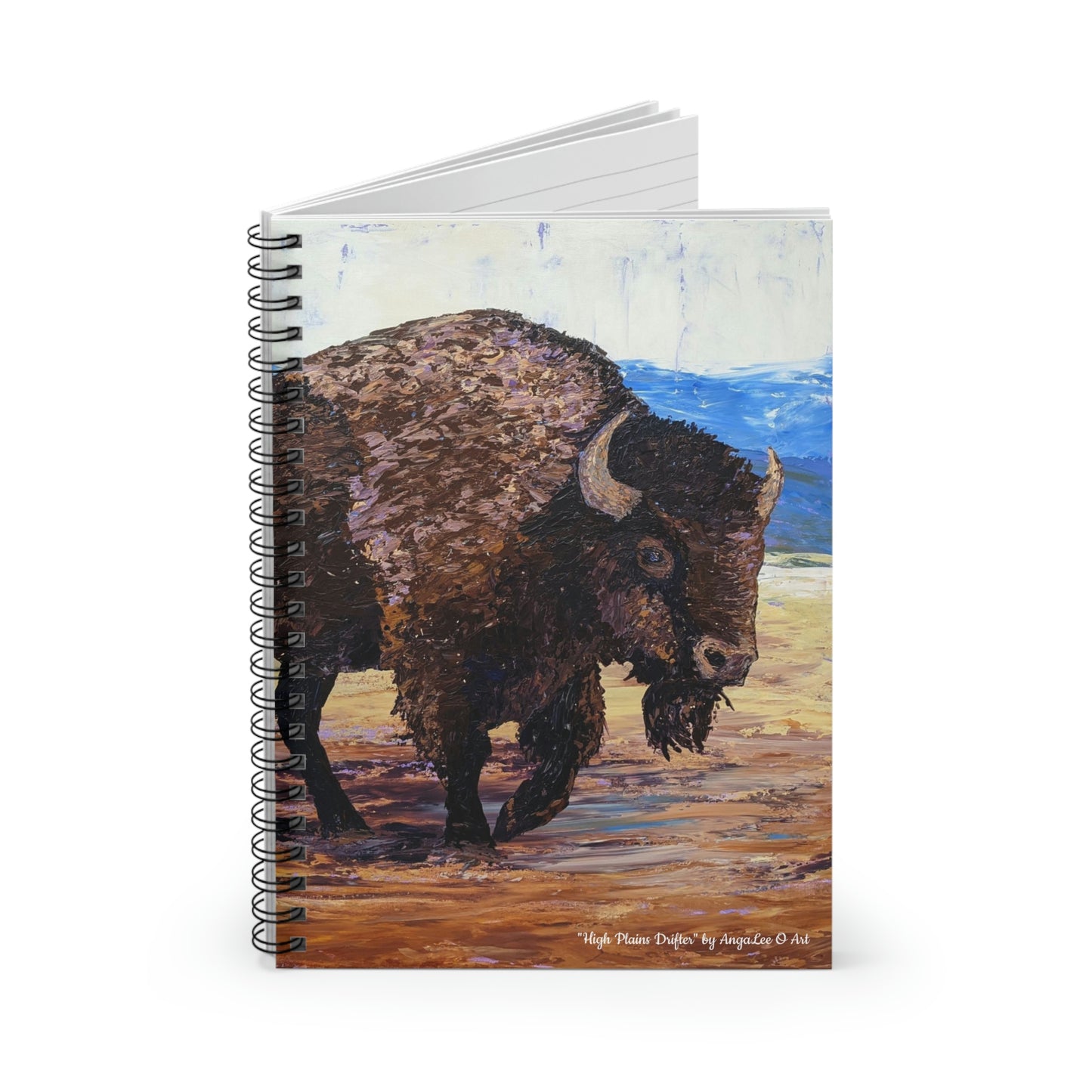 Spiral Notebook - Ruled Line "High Plains Drifter"