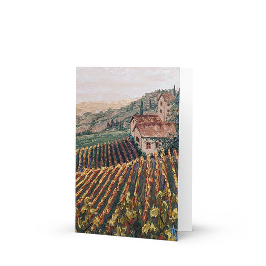 Greeting card- Harvest's Hue_ Blank inside